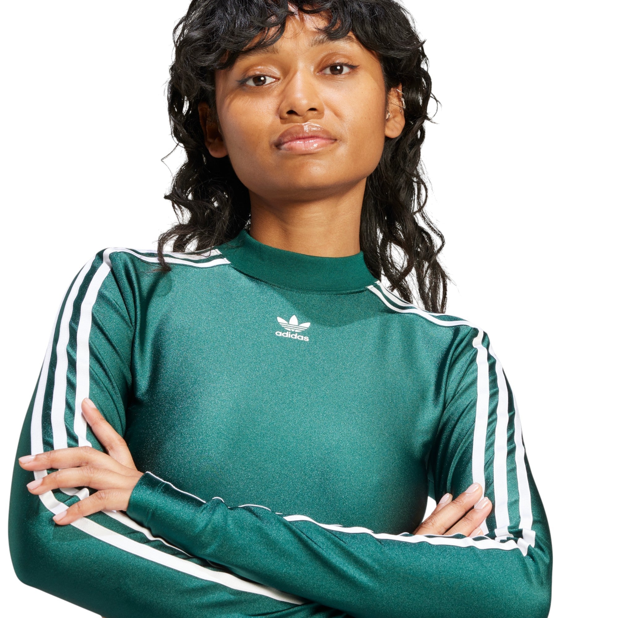 adidas originals 3 S CROPPED LS IR8136 - T-shirt