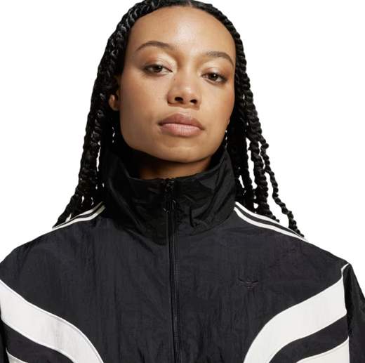 adidas originals Atlanta Cut Line Loose Nylon Track Top - Felpe