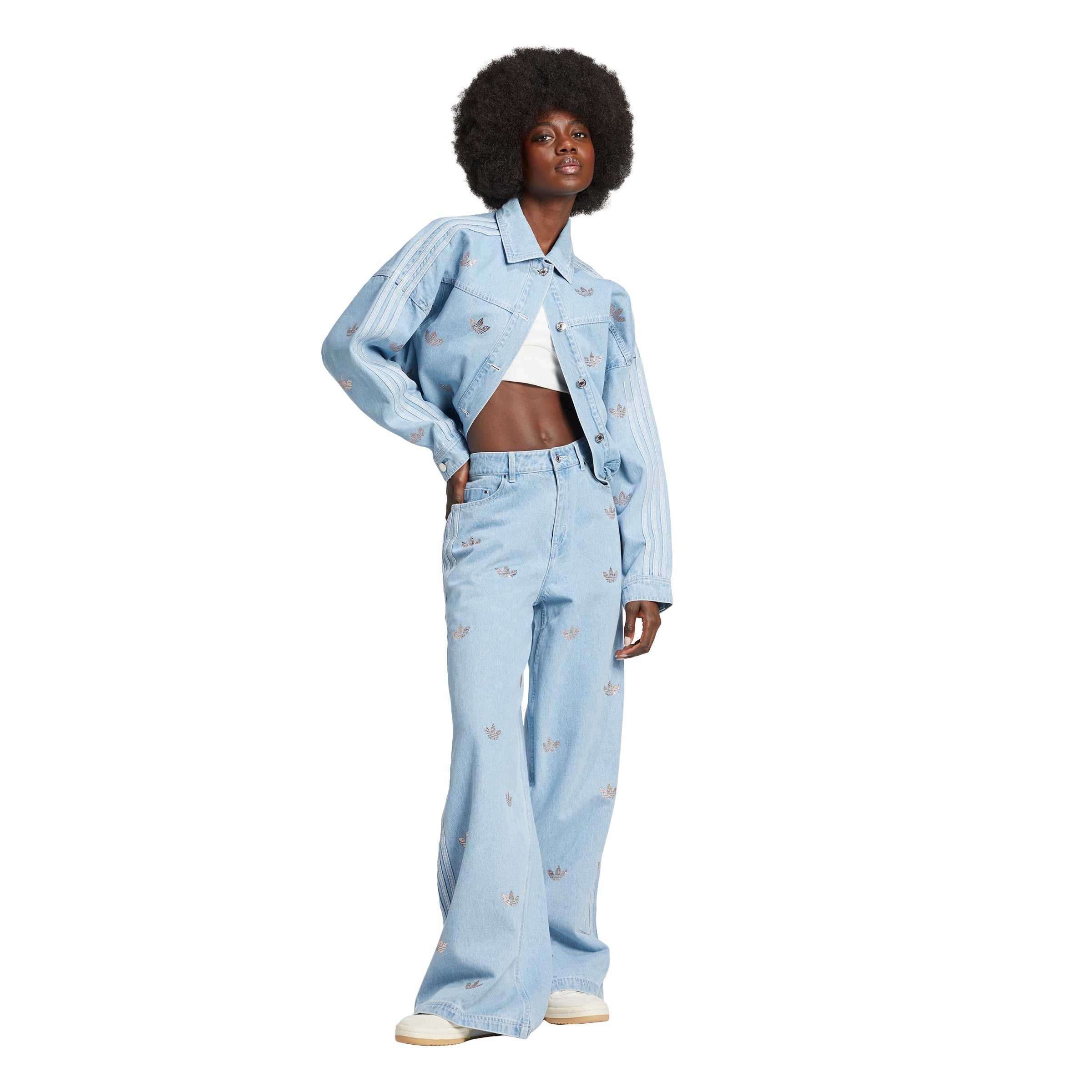 adidas originals DNM PNT RHNSTN CLBLUE JN3020 - Pantaloni