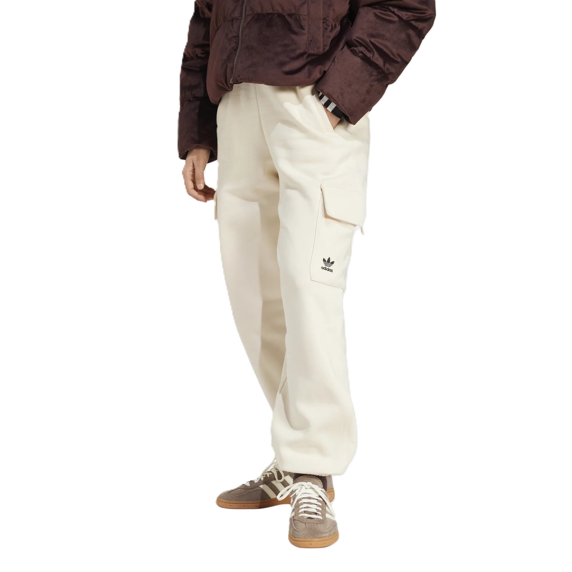 adidas originals Essencial Cargo Pants - Beige / XS - Pantaloni