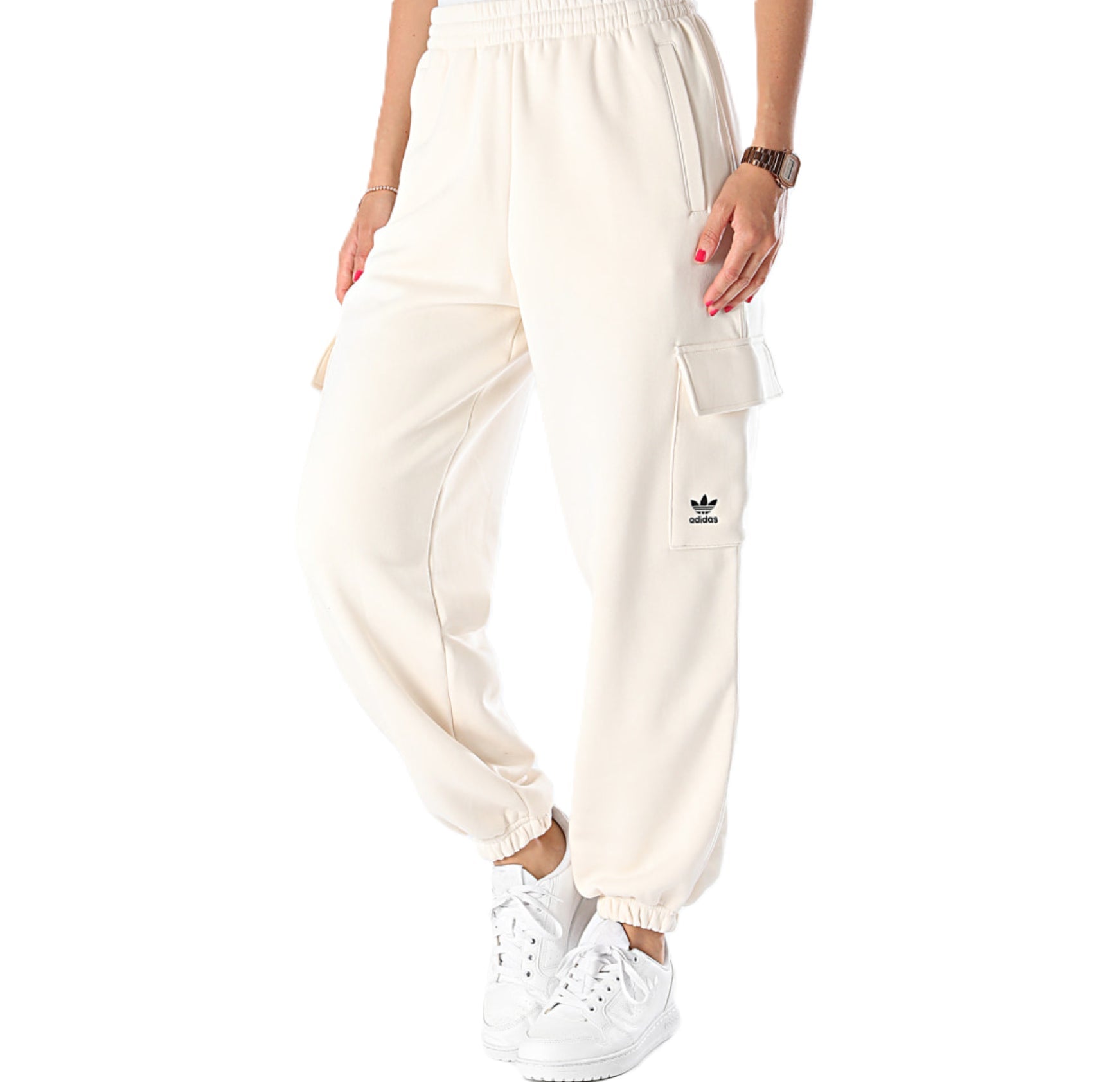 adidas originals Essencial Cargo Pants - Beige / XS - Pantaloni