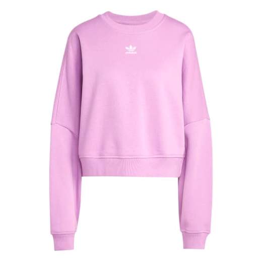 adidas originals Essentials Crew Fleece - Rosa / S - Felpe