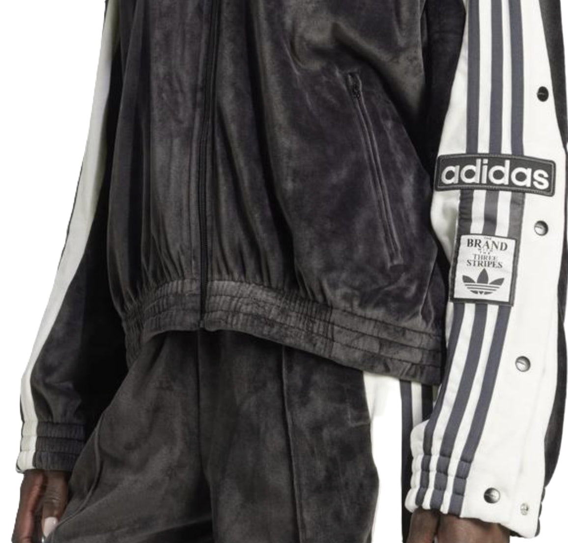 adidas originals Felpa Girocollo Adibreak Velour - Felpe