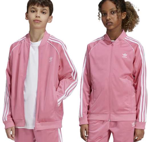 adidas originals Originals Felpa SST Kids - Rosa / 10 anni - Felpe