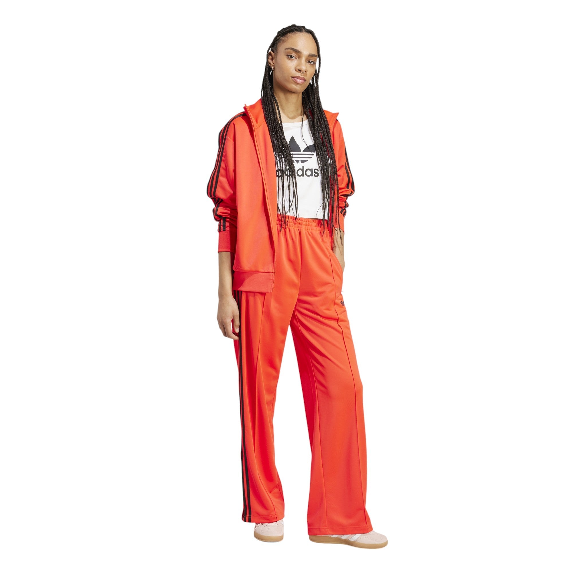 adidas originals FIREBIRD TP LUCRED/BLACK JW1227 - Pantaloni