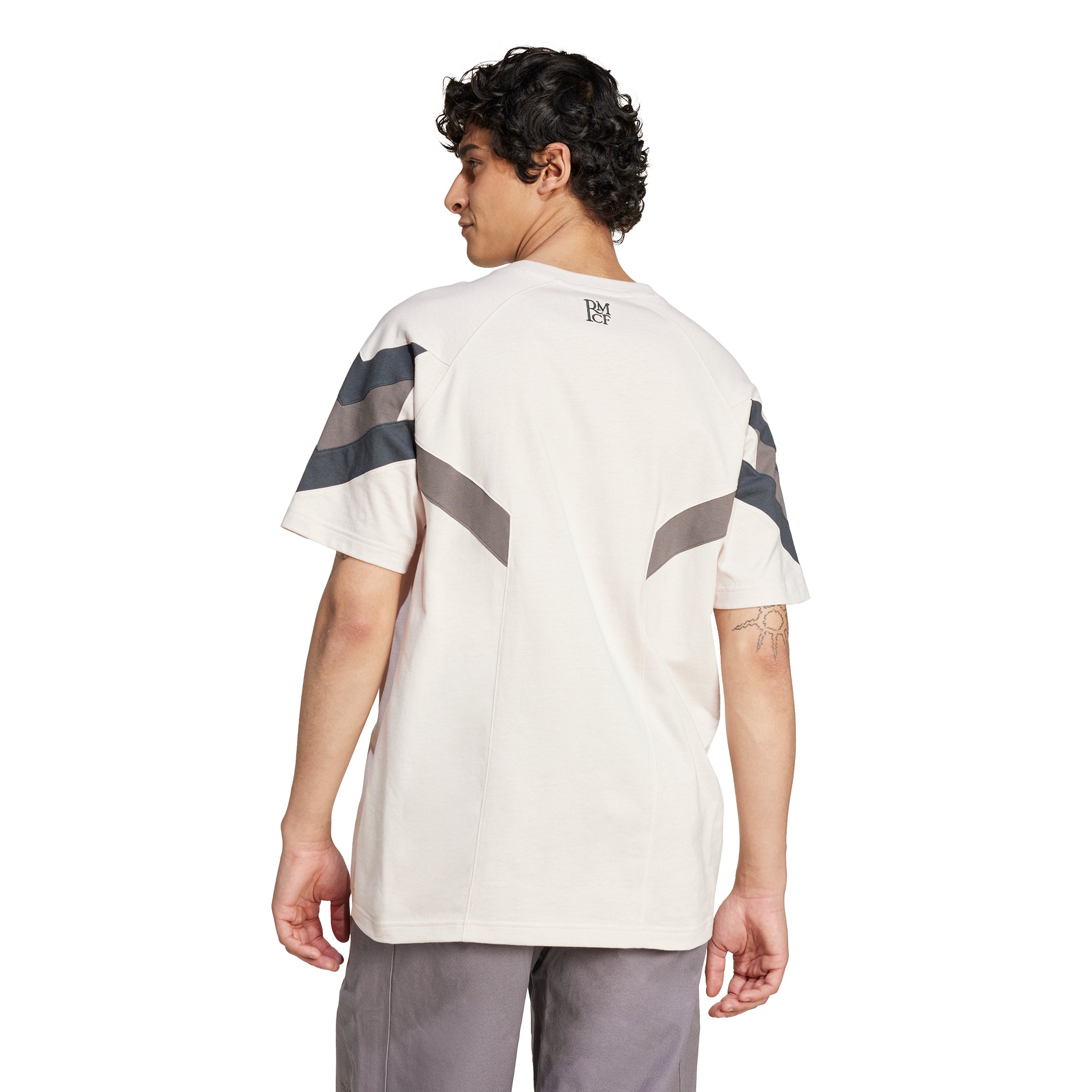 adidas originals IM7467 REAL OG TEE PUTMAU/DKGREY - T-shirt