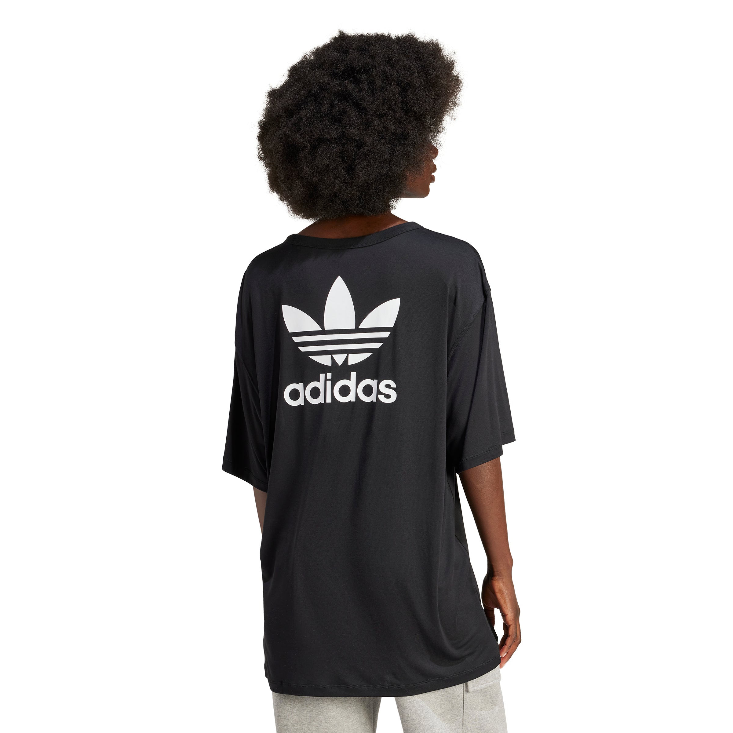 adidas originals IU2408 TREFOIL TEE BLACK - T-shirt
