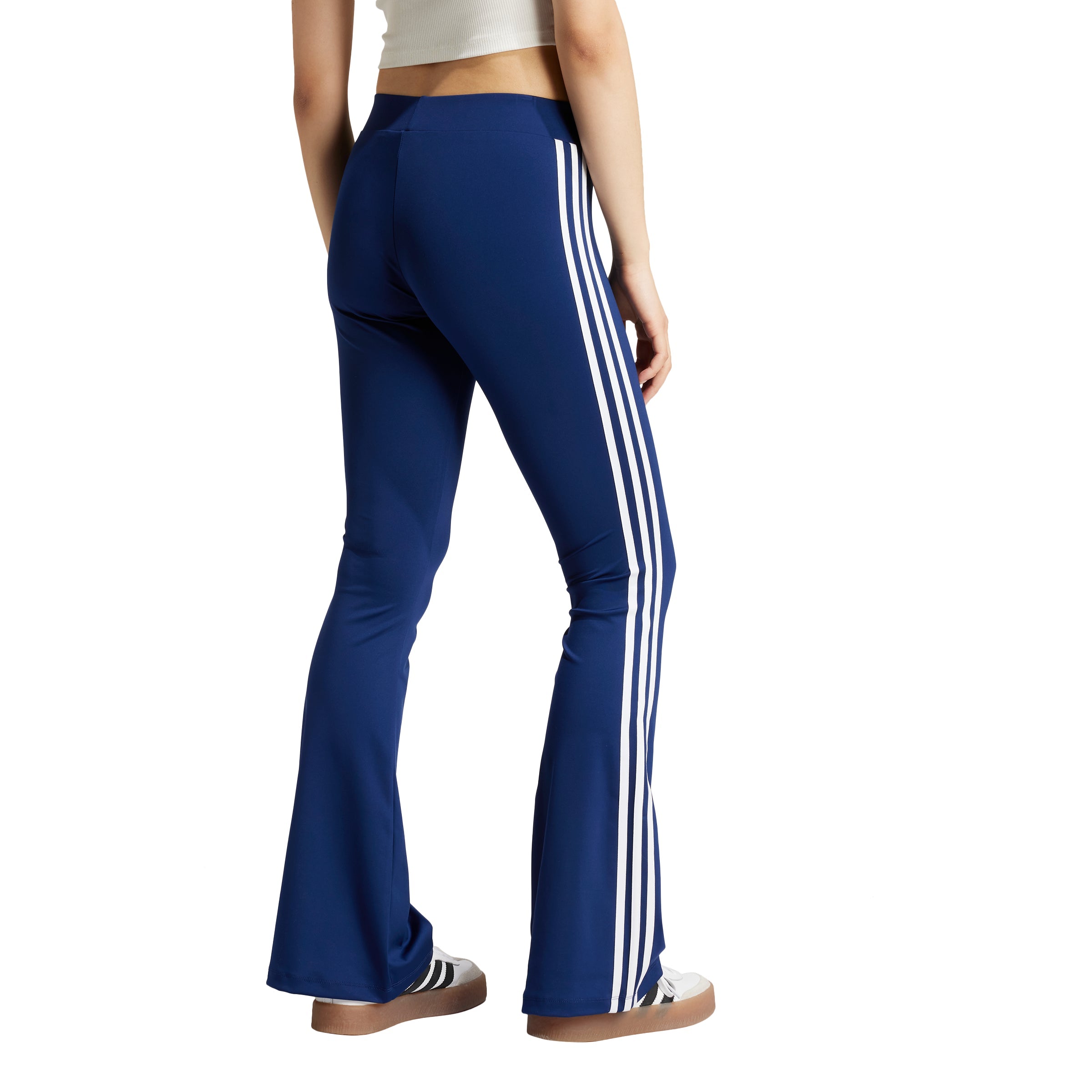 adidas originals IY7198 FLARED LEGGINGS DKBLUE - LEGGINGS