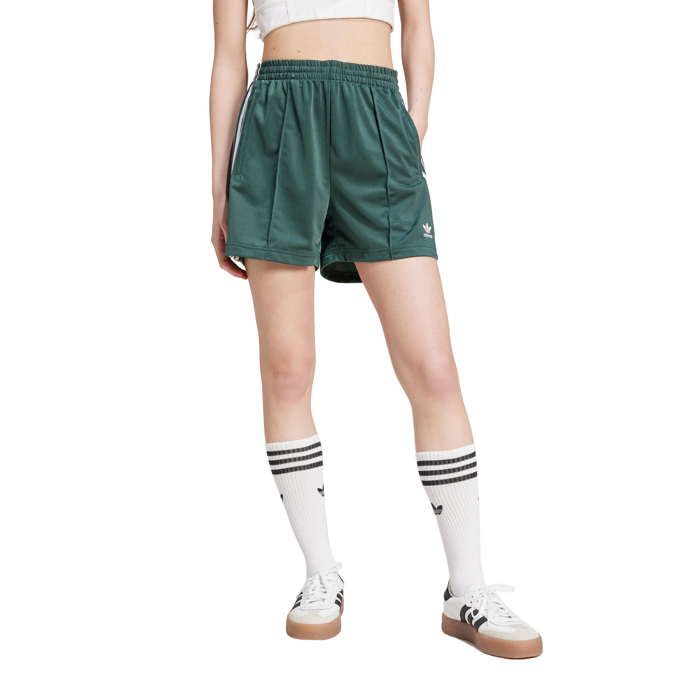 adidas originals IY7210 FIREBIRD SHO MINGRE/WHITE - short