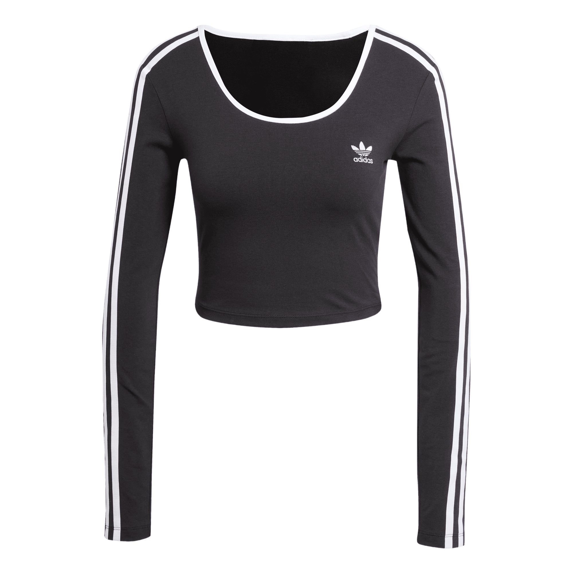 adidas originals JD4624 3S LS CROP - T-shirt