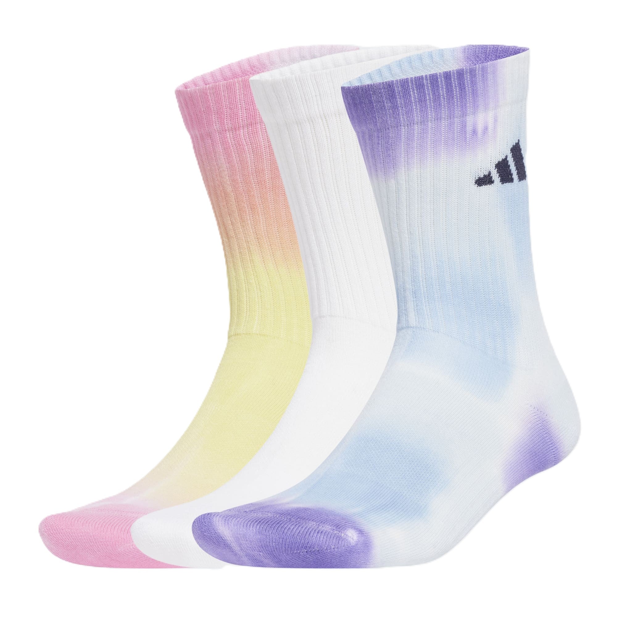 adidas originals JI6335 TIE DYE 3PP MULTCO - Multicolore / XS - Calze