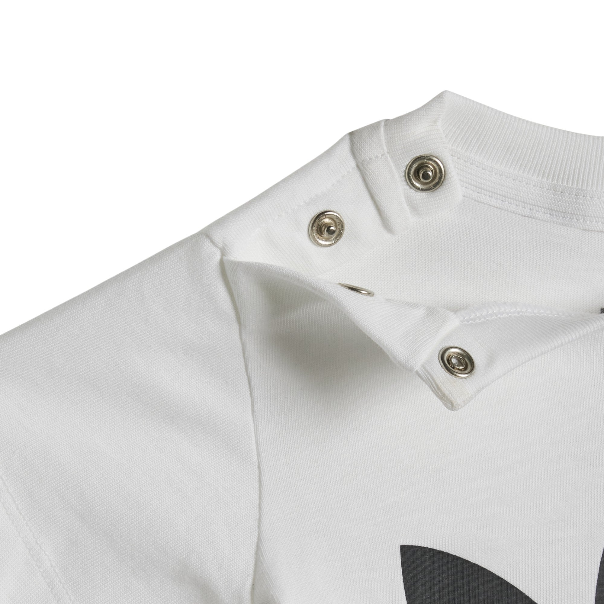 adidas originals SHORT TEE SET BLACK/WHITE JE0521 - Tute