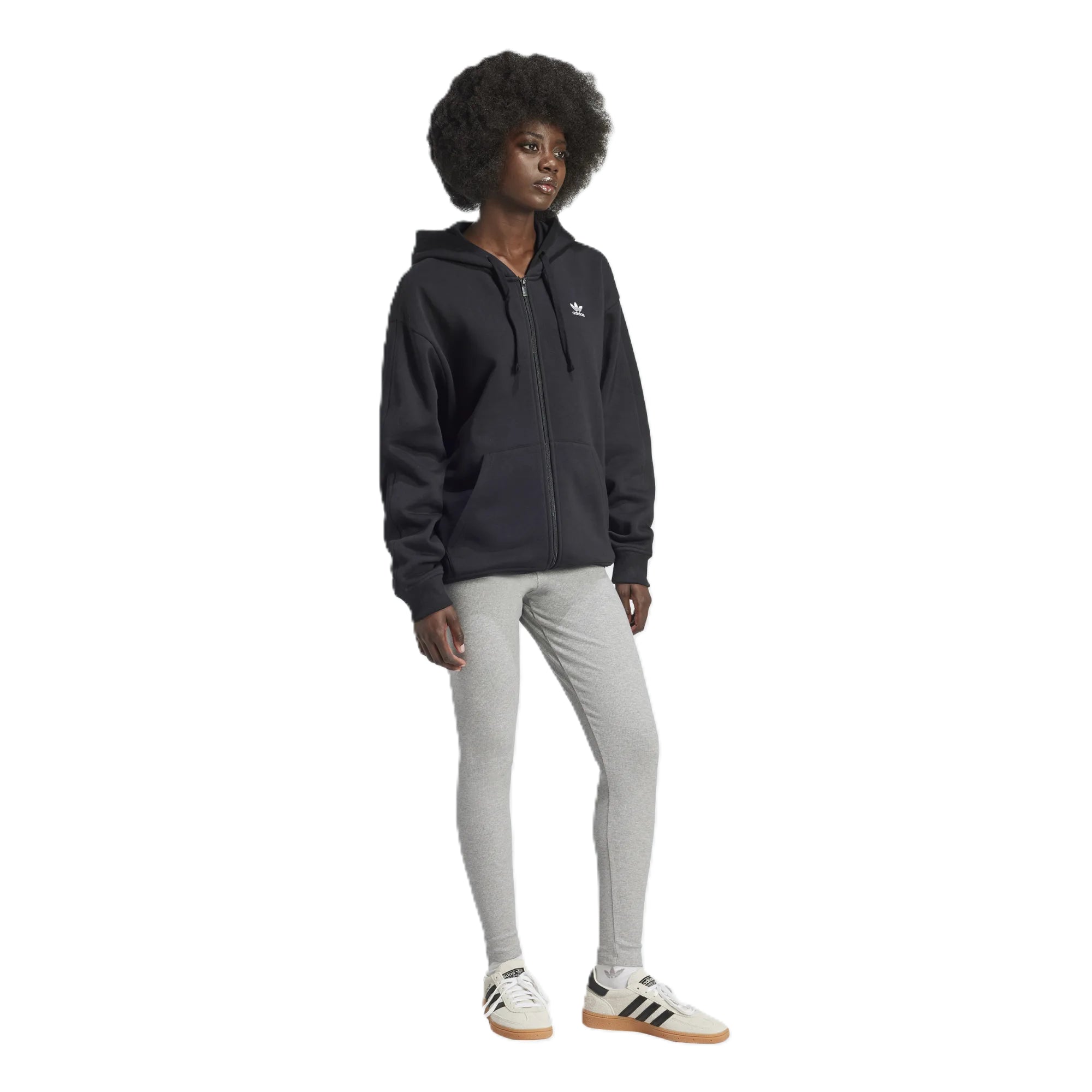 adidas originals Originals Trefoil Essential Donna Full Zip Hoodie - Felpe