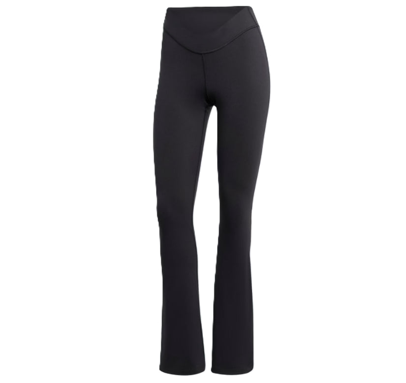 adidas originals YGA FLARED PANT - Nero / S - Pantaloni