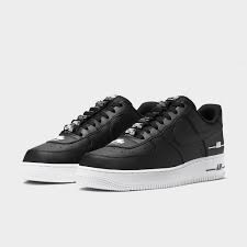 Air Force 1 Low Double Air Low Black White CJ1379 001 - Scarpe