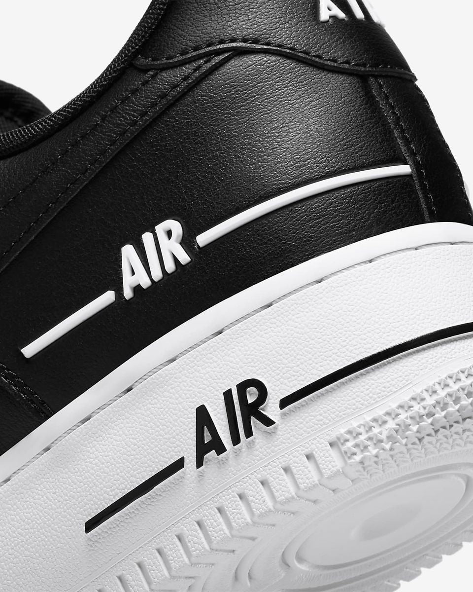 Air Force 1 Low Double Air Low Black White CJ1379 001 - Scarpe