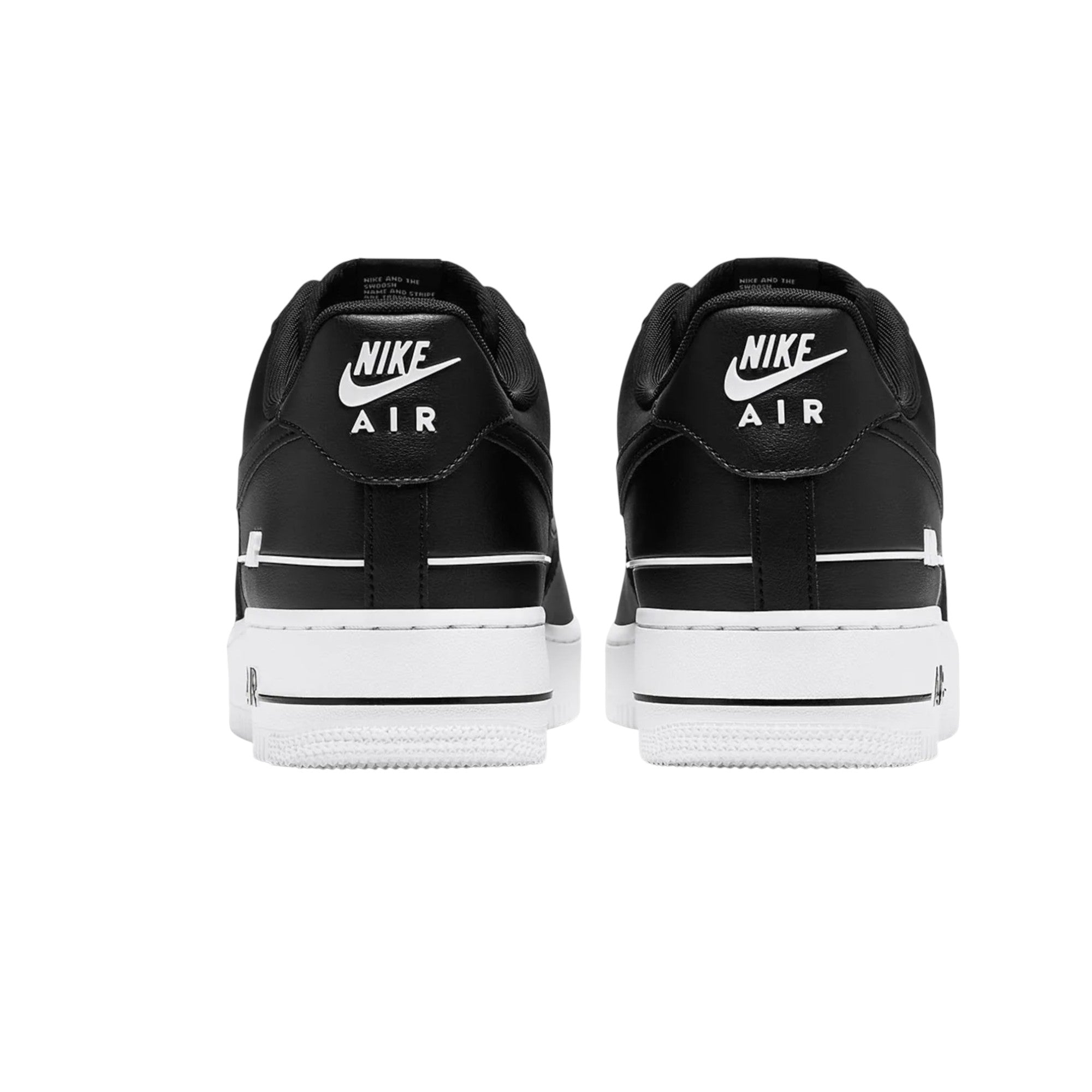 Air Force 1 Low Double Air Low Black White CJ1379 001 - Scarpe