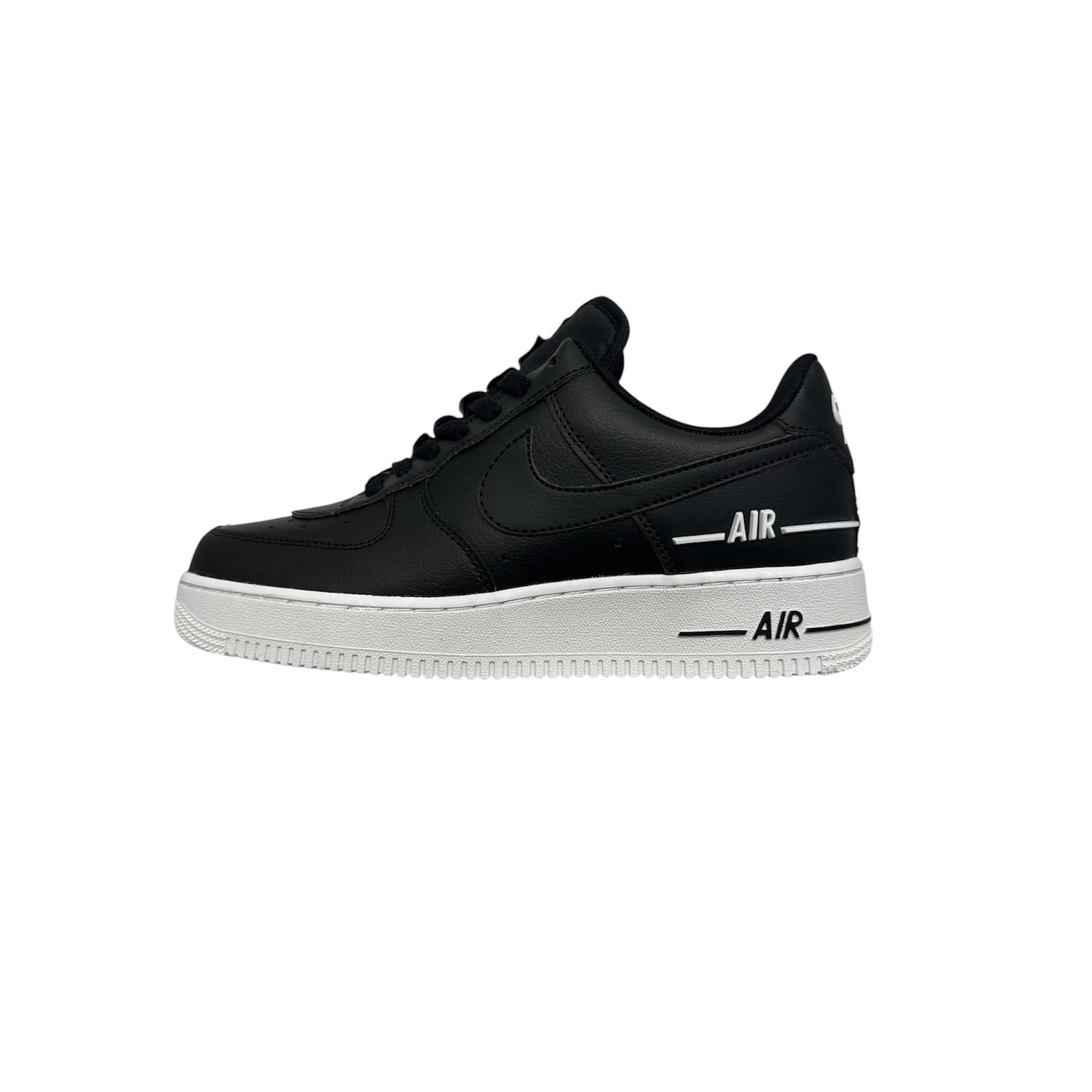 Air Force 1 Low Double Air Low Black White CJ1379 001 - Scarpe
