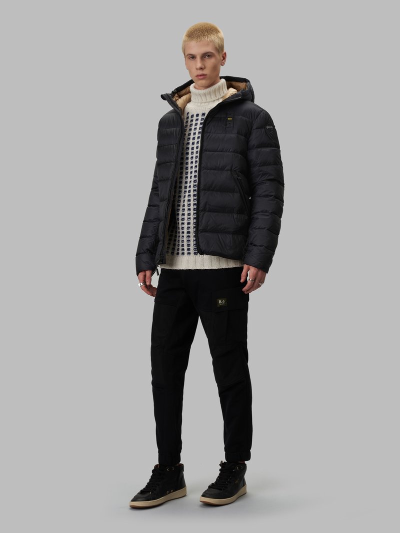 Blauer BLAUER PIUMINO CON CAPPUCCIO SERGIO - Giubbino