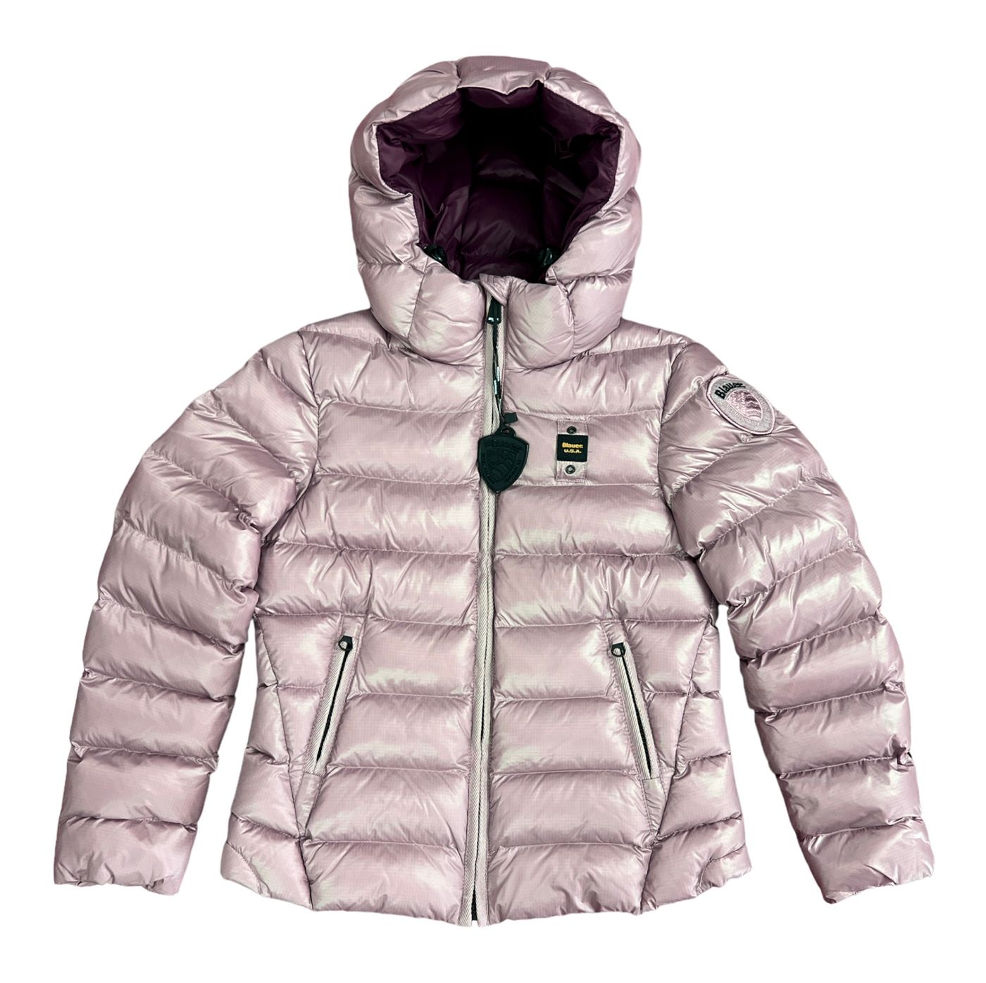 Blauer BLAUER PIUMINO IN NYLON ECO - Rosa / 4 - Giubbino