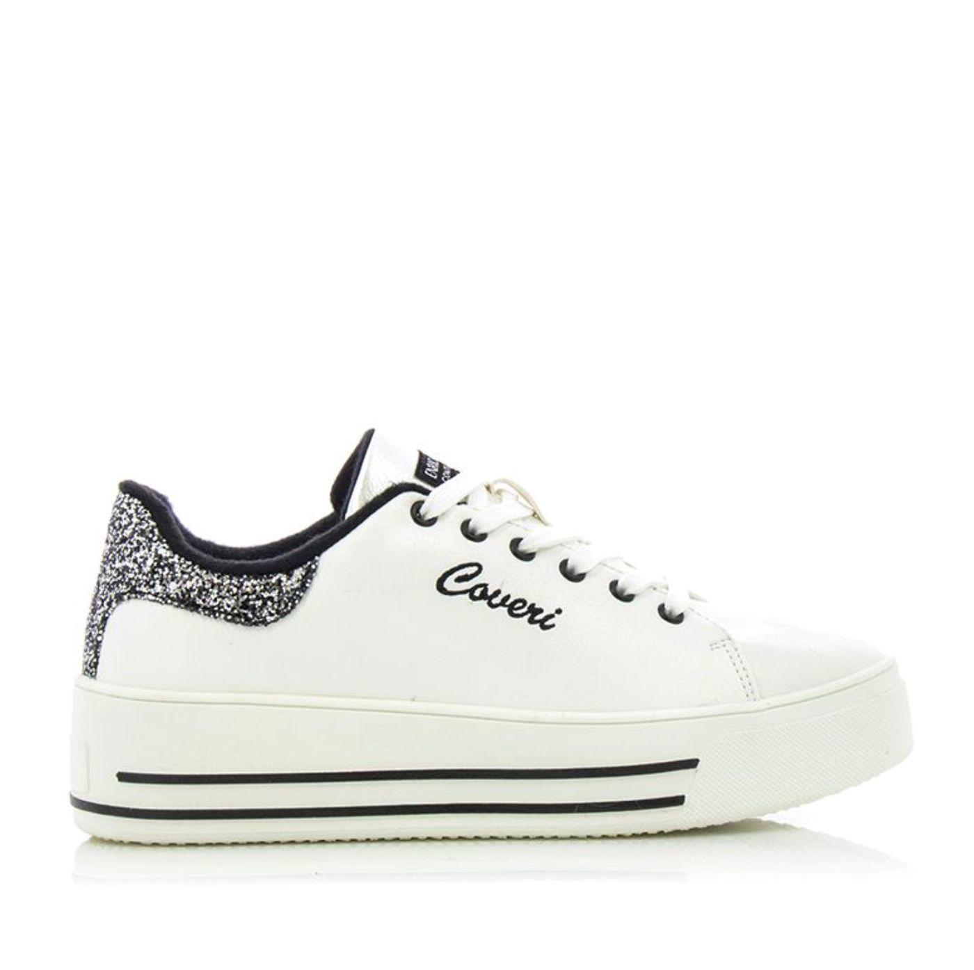 ENRICO COVERI GIRL STAR GLITTER CHRISTAL - Bianco / 36 - Scarpe