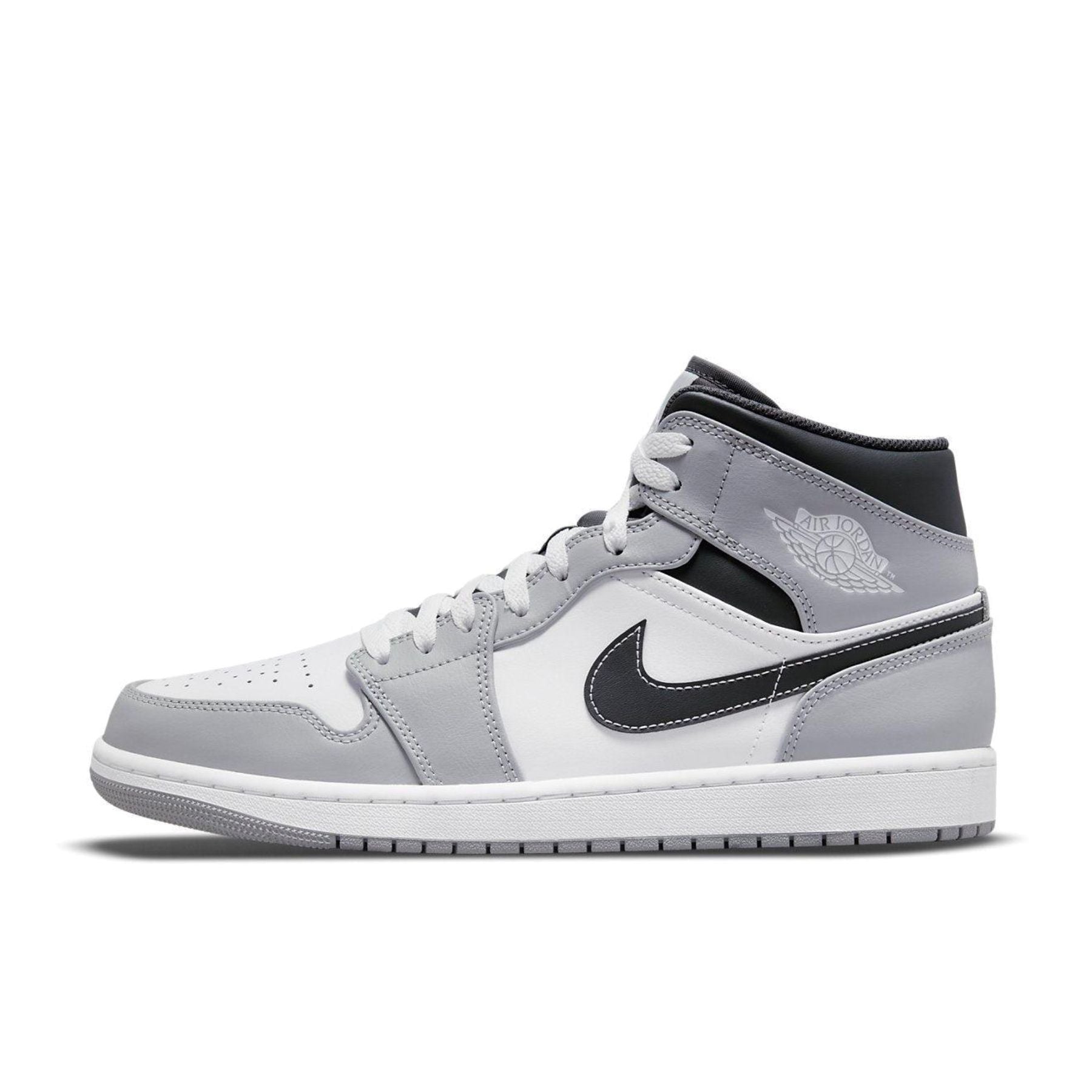 jordan Jordan 1 Mid Light Smoke Grey Anthracite - Scarpe