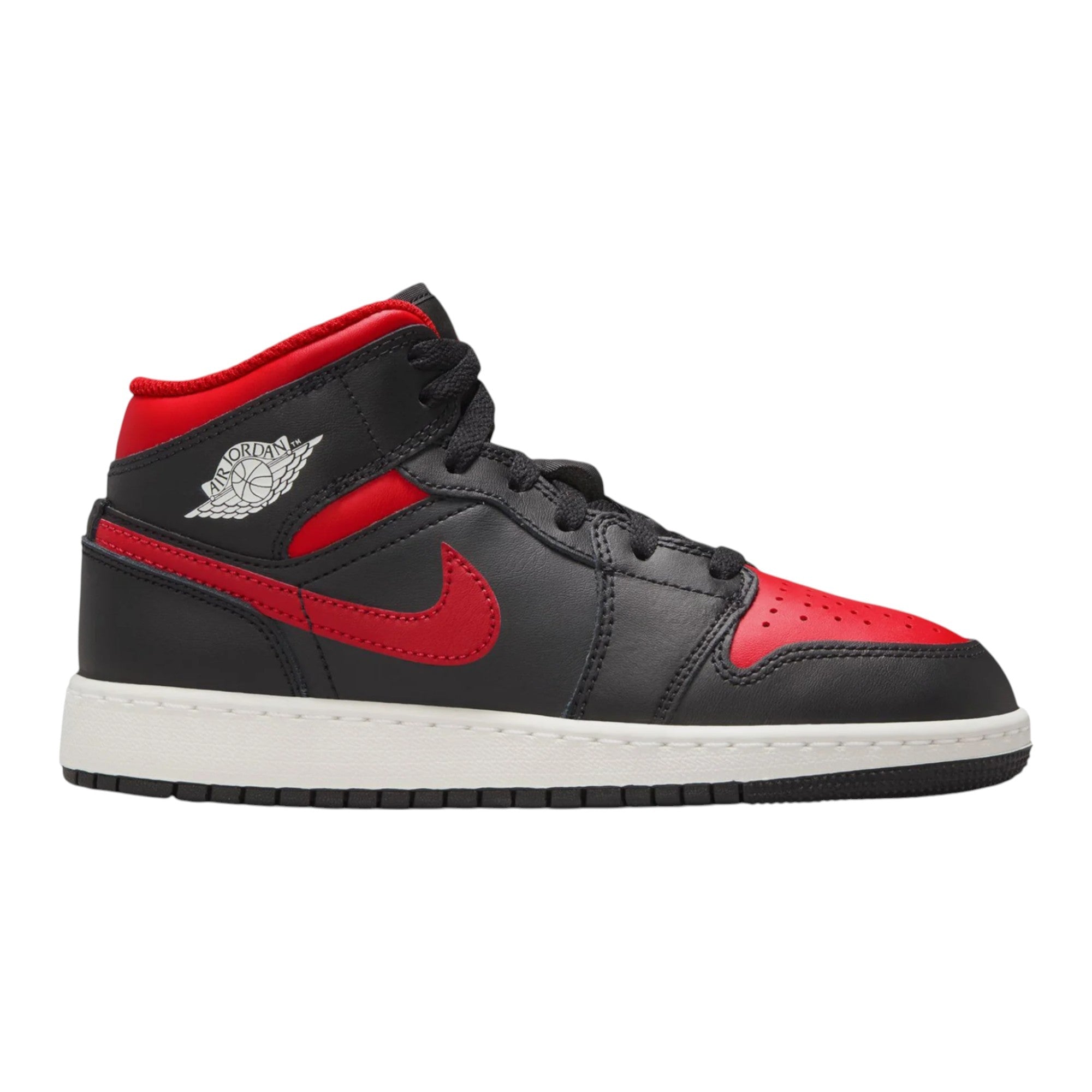 jordan Air Jordan 1 Mid GS ’Bred Twist’ DQ8423 067 - Scarpe
