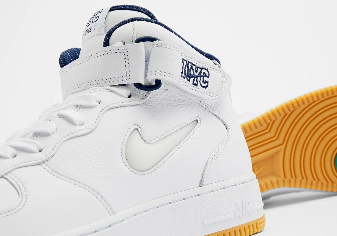 NIKE Air Force 1 Mid QS - Bianco / 45 - Scarpe