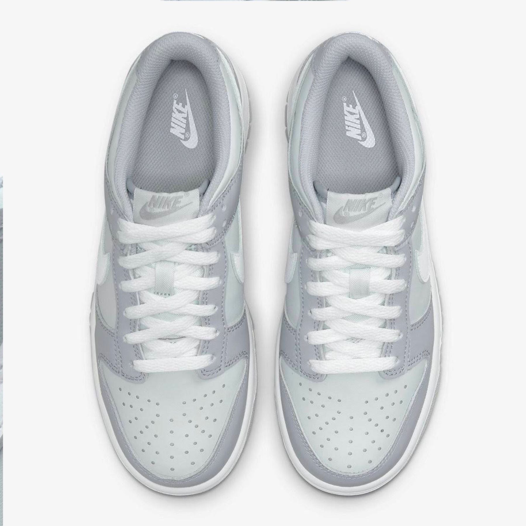 NIKE NIKE DUNK LOW RETRO (GS) - Grigio / 38.5 - Scarpe