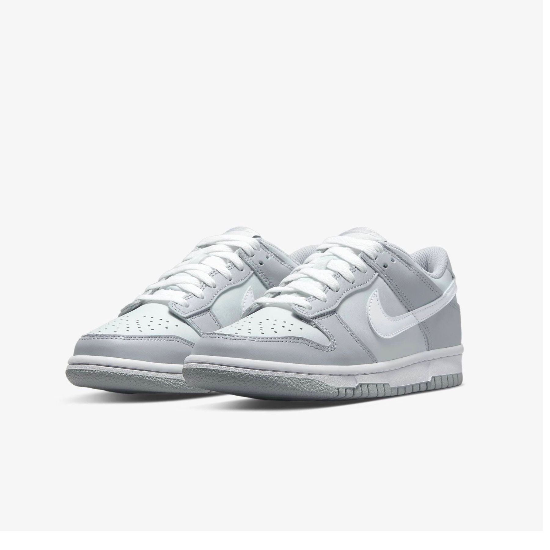 NIKE NIKE DUNK LOW RETRO (GS) - Grigio / 38.5 - Scarpe