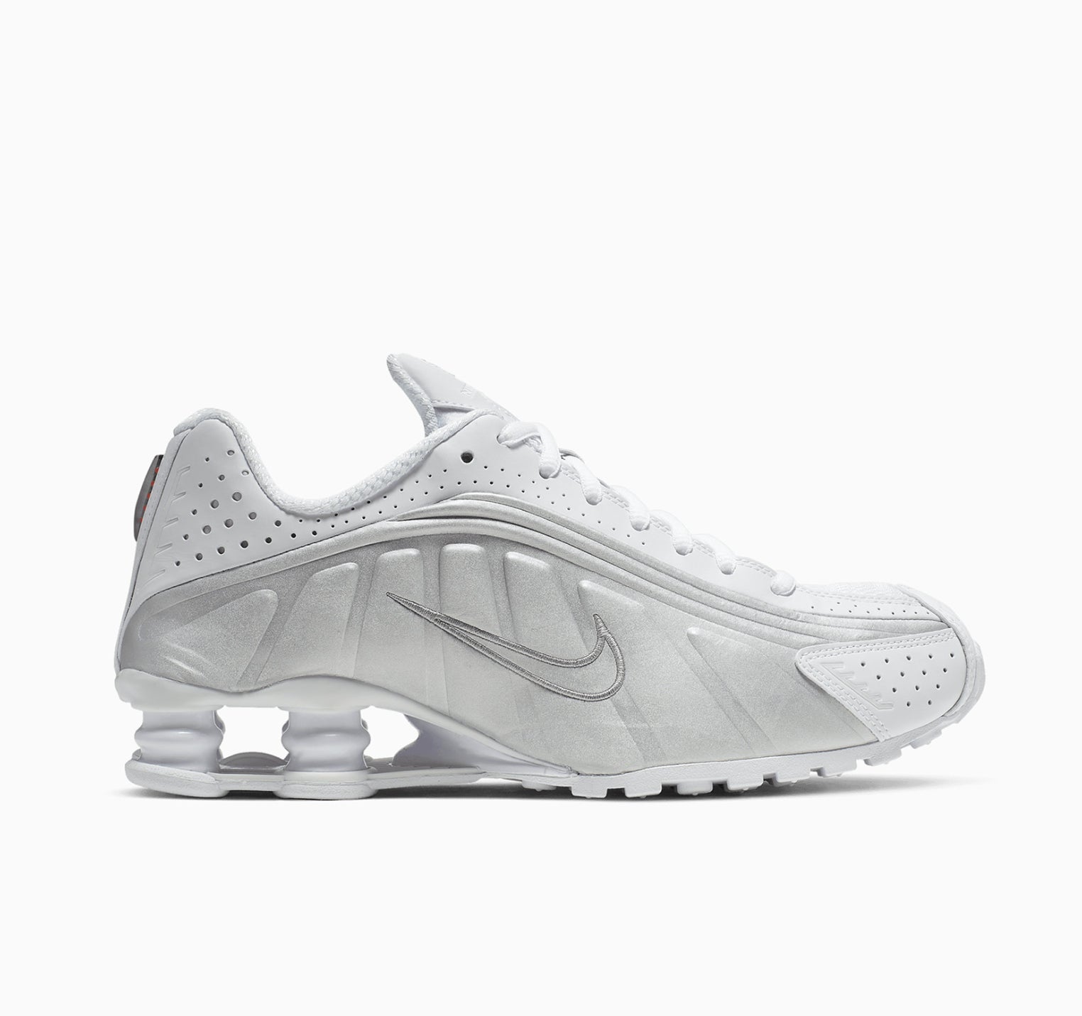 NIKE Nike Shox R4 - Bianco / 37.5 - Scarpe