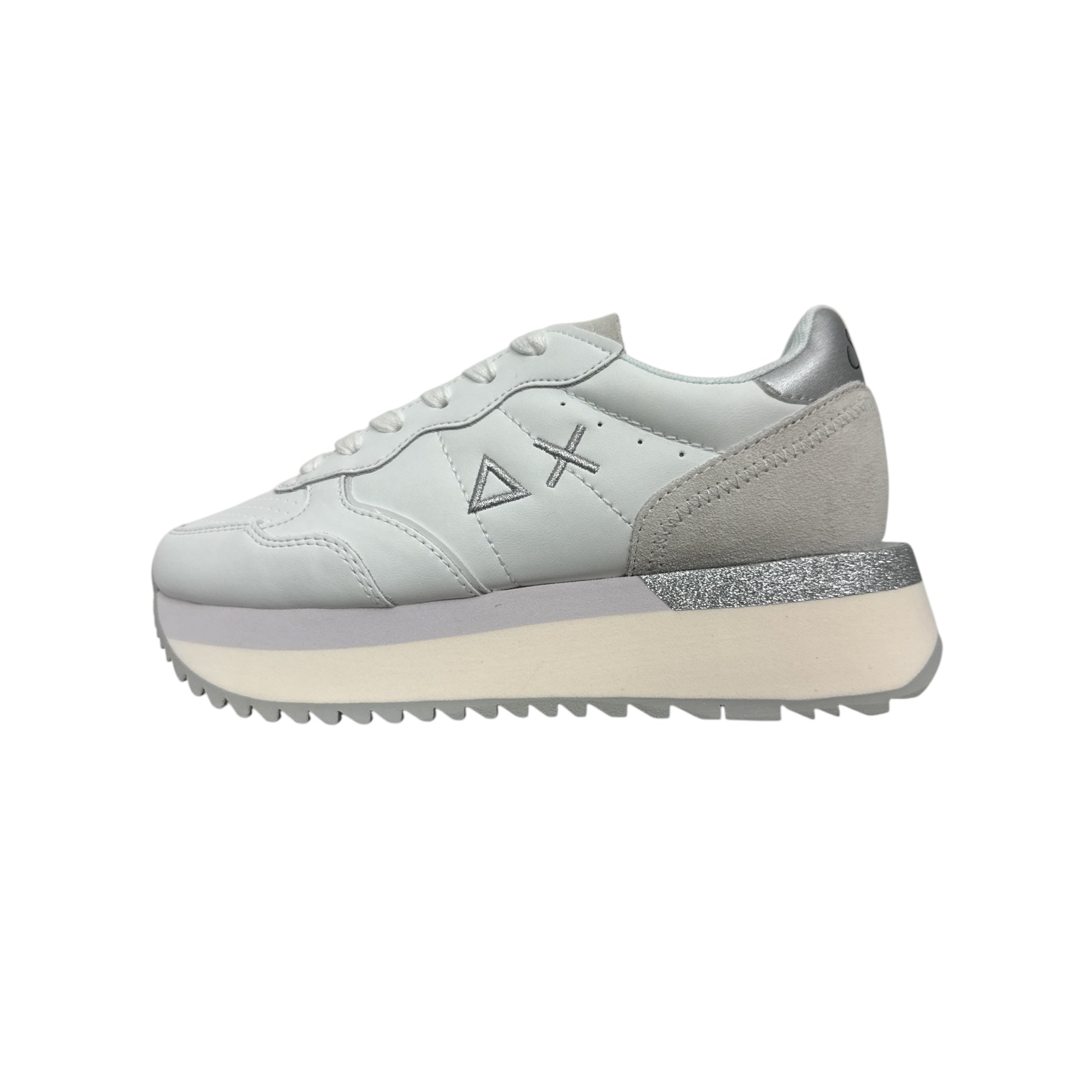 SUN 68 BIG ALLY LEATHER Z35208 01 - Bianco / 41 - Scarpe