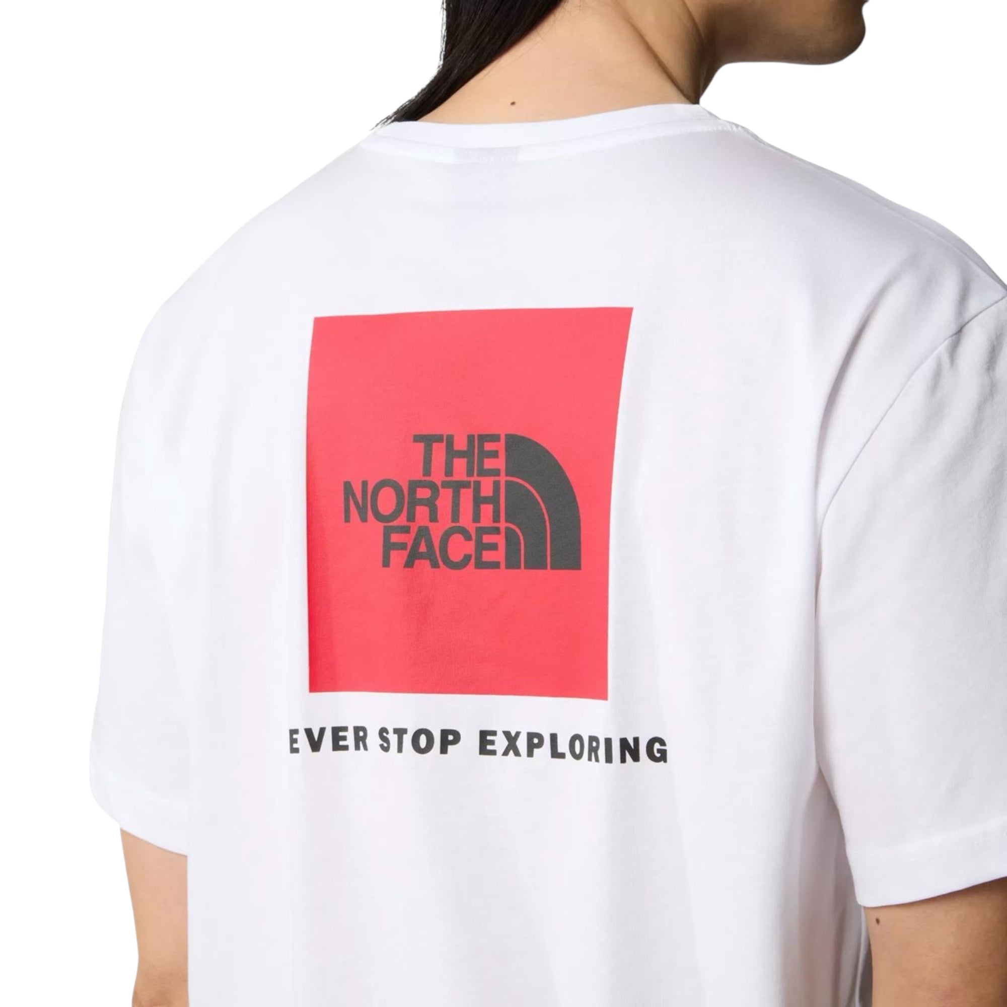 The North Face M SS BOX NSE TEE WHITE NF0A87NPFN41 - T-shirt
