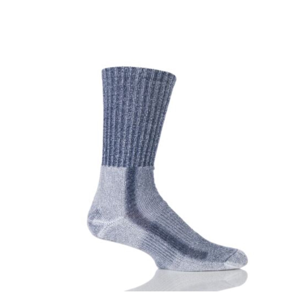 Thorlo A collo alto - Blu / Large - Calze