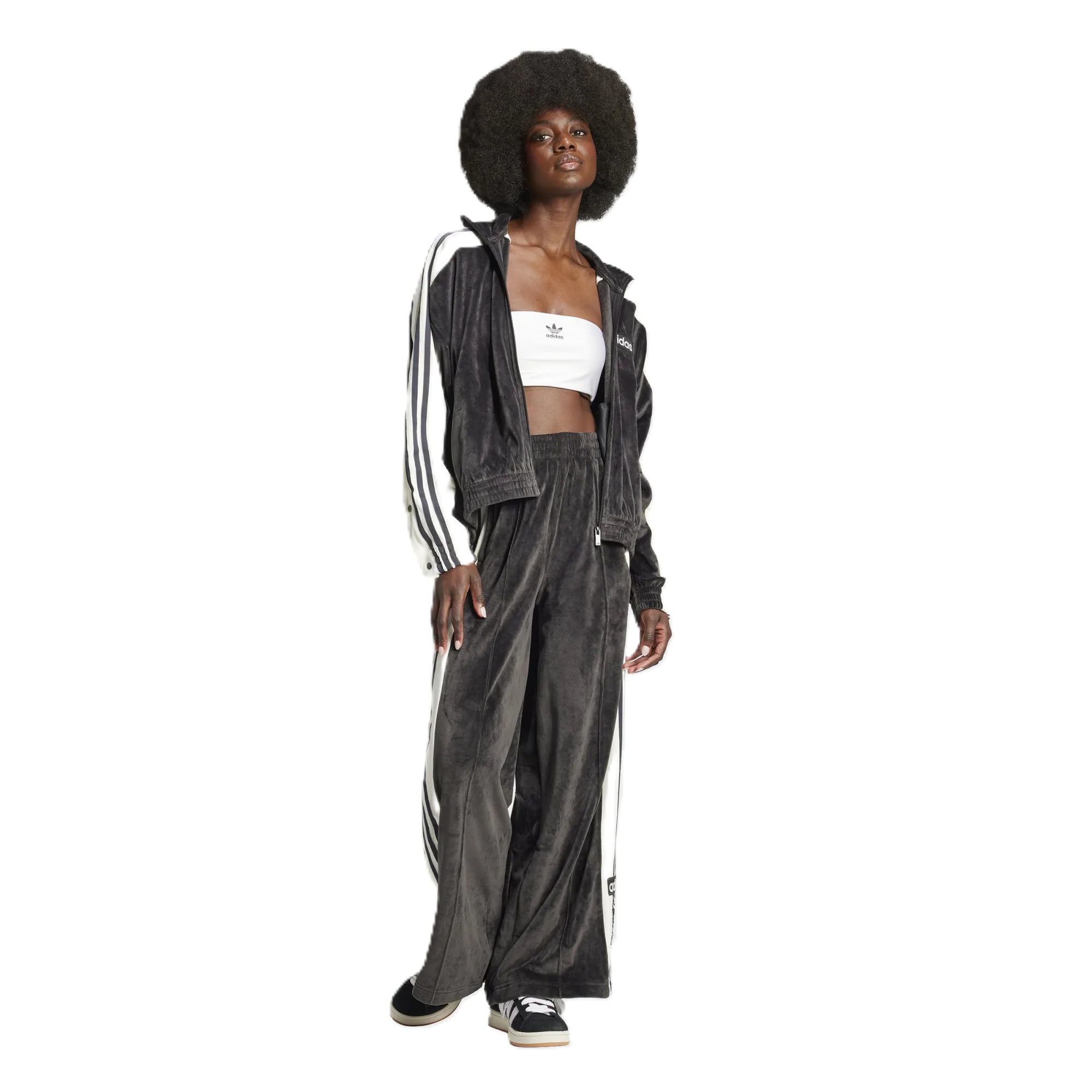 adidas originals Felpa Girocollo Adibreak Velour - Felpe