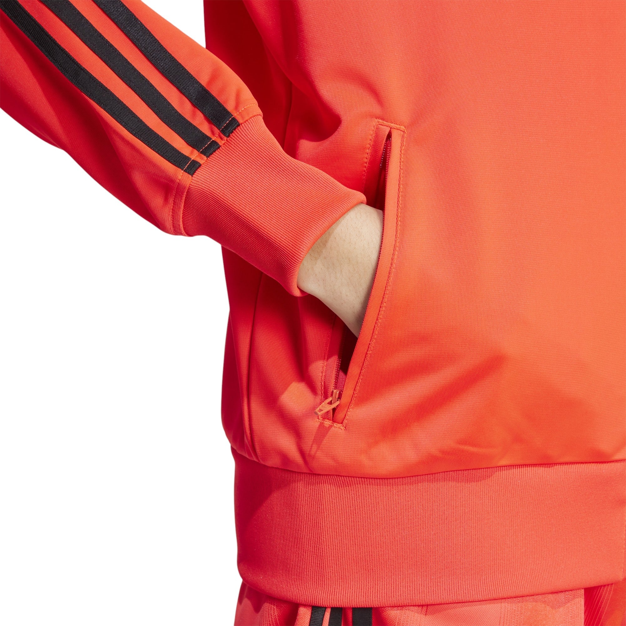adidas originals FIREBIRD TT LUCRED/BLACK JW3663 - Felpe