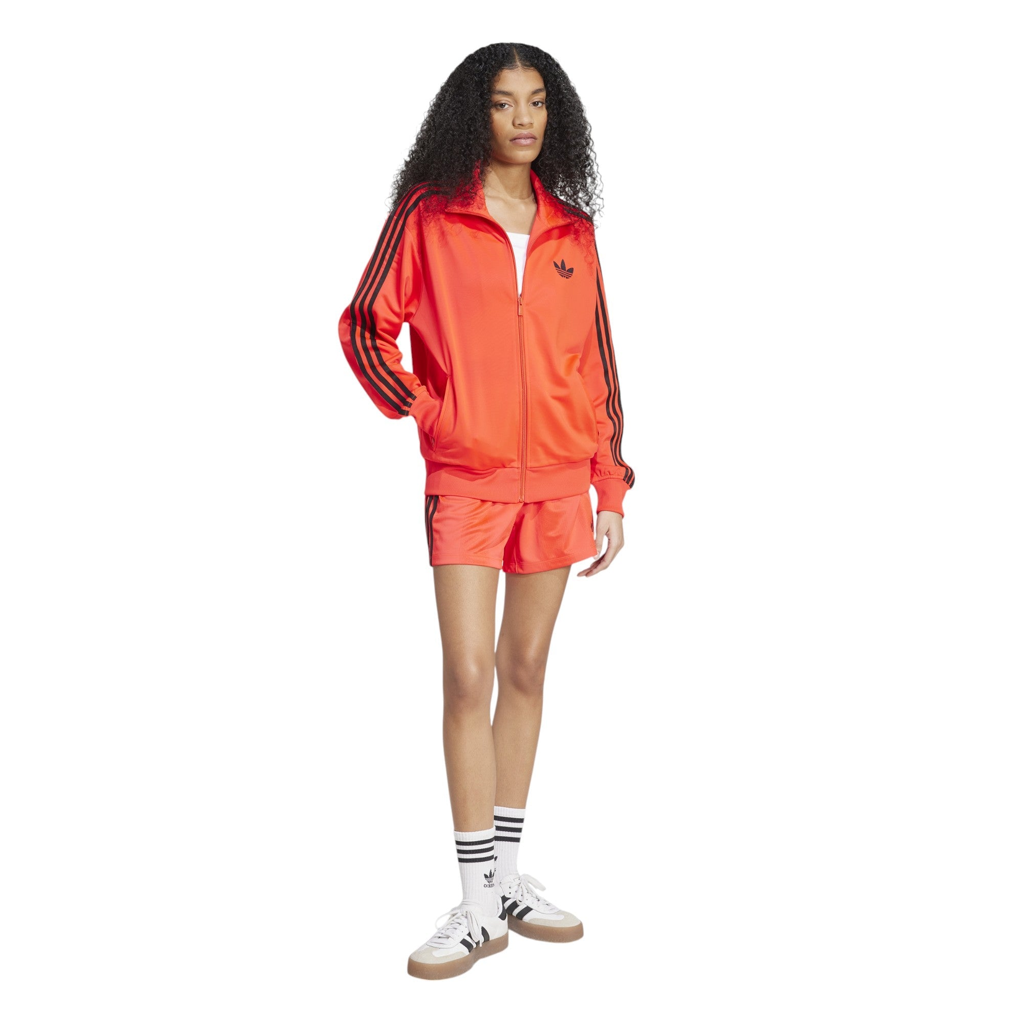 adidas originals FIREBIRD TT LUCRED/BLACK JW3663 - Felpe
