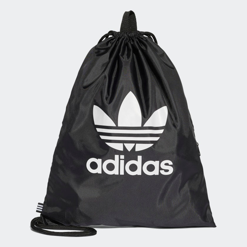 adidas originals Gym Sack Trefoil - Nero / Taglia Unica - Zaini