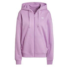 adidas originals Hoodie Essentials Full-Zip Fleece - Rosa / L - Felpe