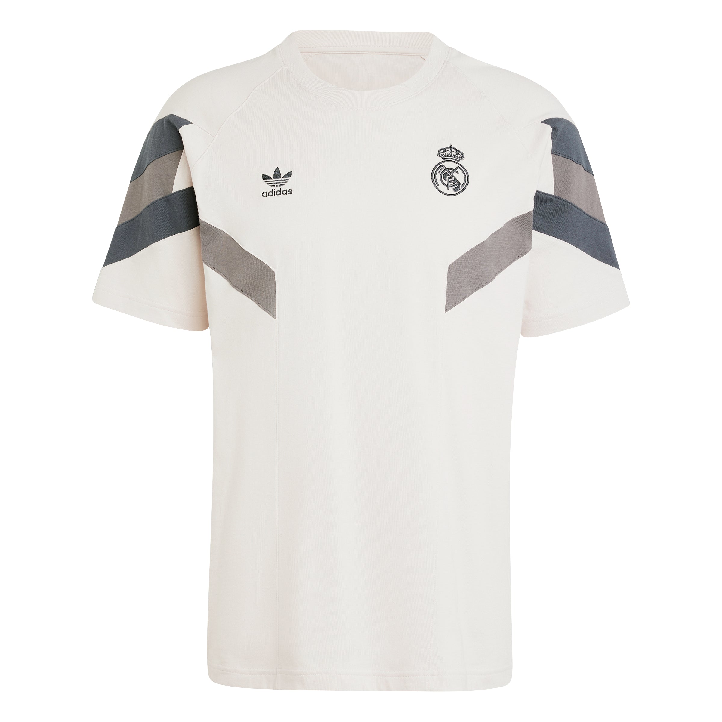 adidas originals IM7467 REAL OG TEE PUTMAU/DKGREY - Avorio / L - T-shirt
