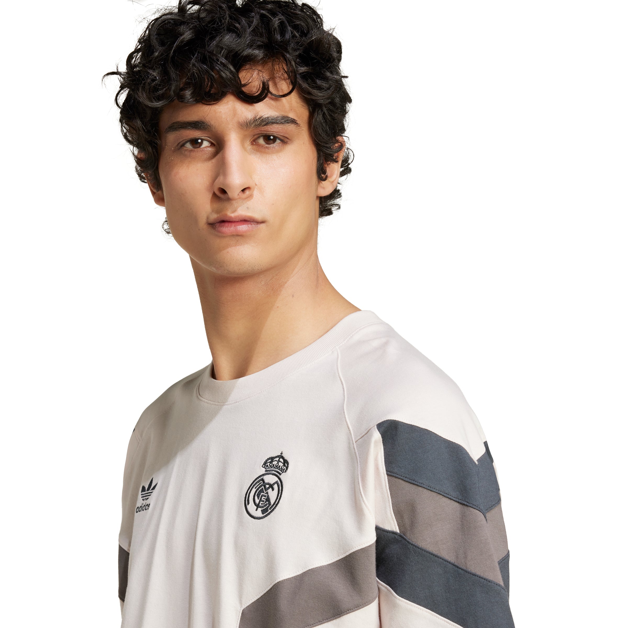adidas originals IM7467 REAL OG TEE PUTMAU/DKGREY - T-shirt