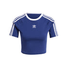 adidas originals IY4752 3 S Baby Tee - Blu / XXS - T-shirt