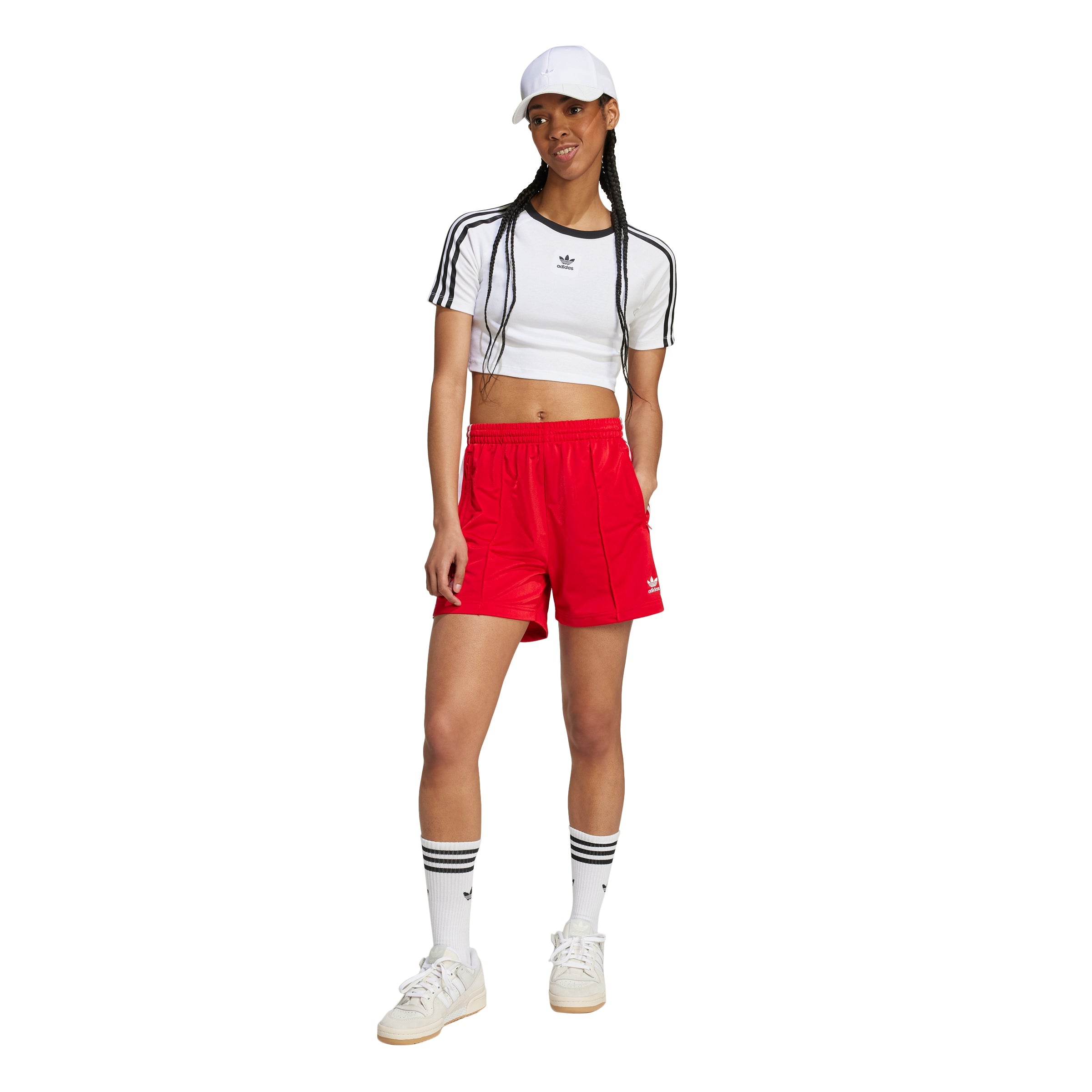 adidas originals IY7207 FIREBIRD SHO BETSCA/WHITE - short
