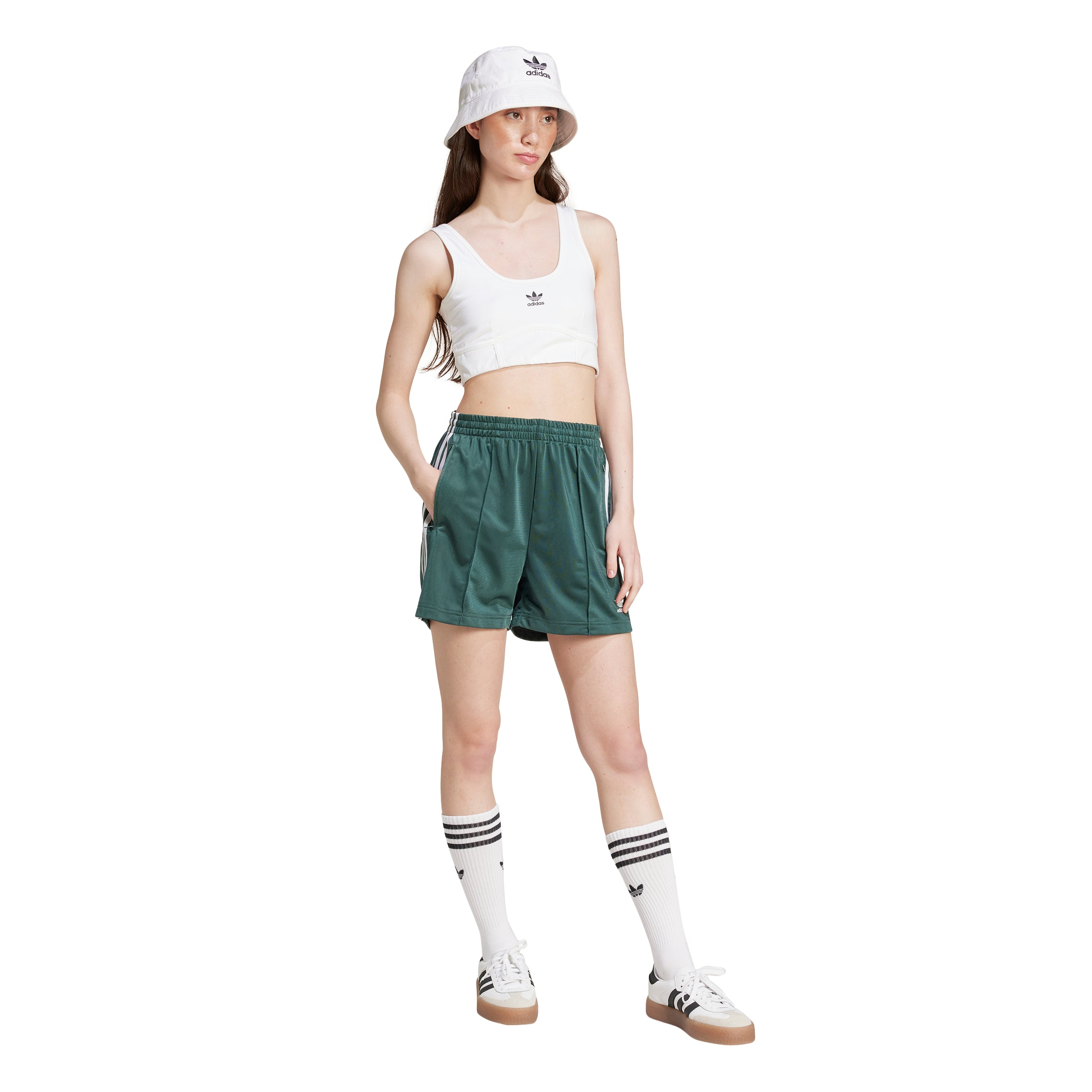 adidas originals IY7210 FIREBIRD SHO MINGRE/WHITE - short