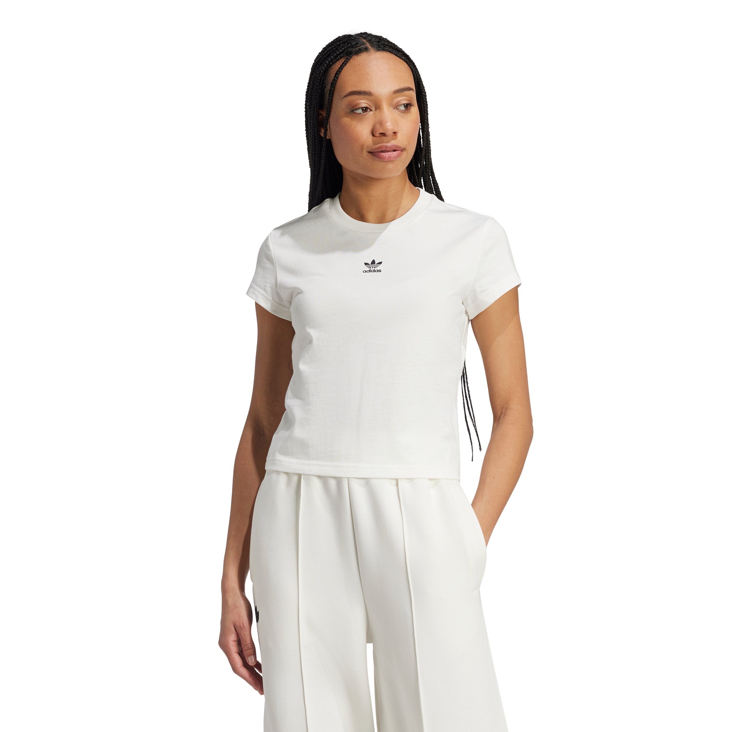 adidas originals IY7335 ESS SLIM TEE CLOWHI - T-shirt