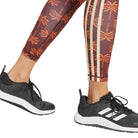 adidas originals JE6450VFARM LEGGINGS MYSBRN/FOXRED/EASYEL - LEGGINGS