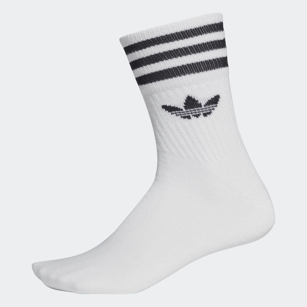 adidas originals MID CUT CRW SCK - Bianco / S - Calze