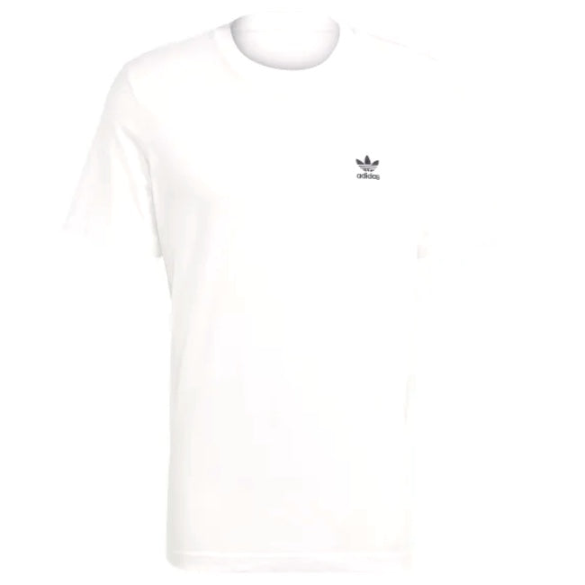 adidas originals T-shirt trefoil essential tee - Bianco / L - T-shirt