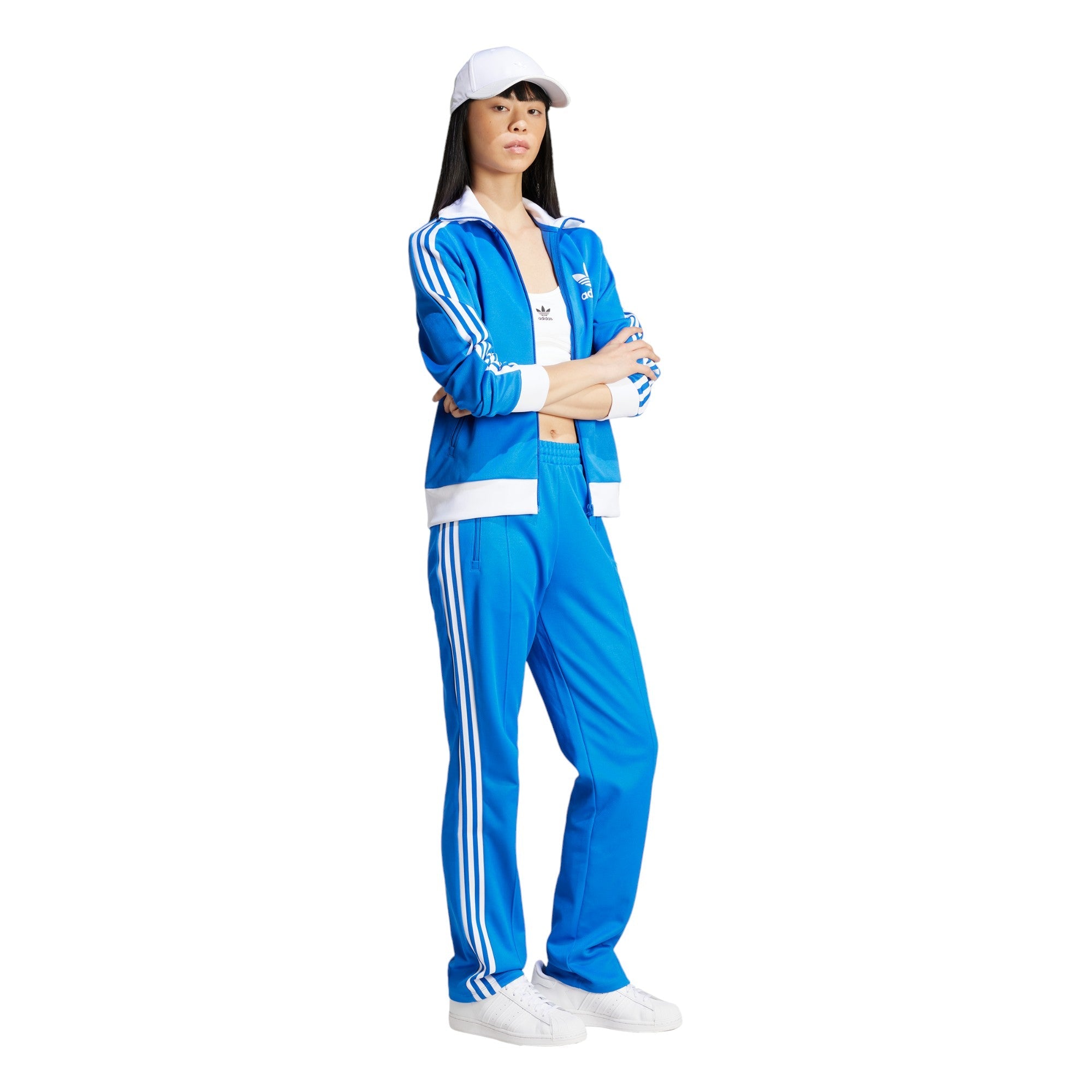 adidas originals Track top Beckenbauer IY2223 - Blu / M - Felpe
