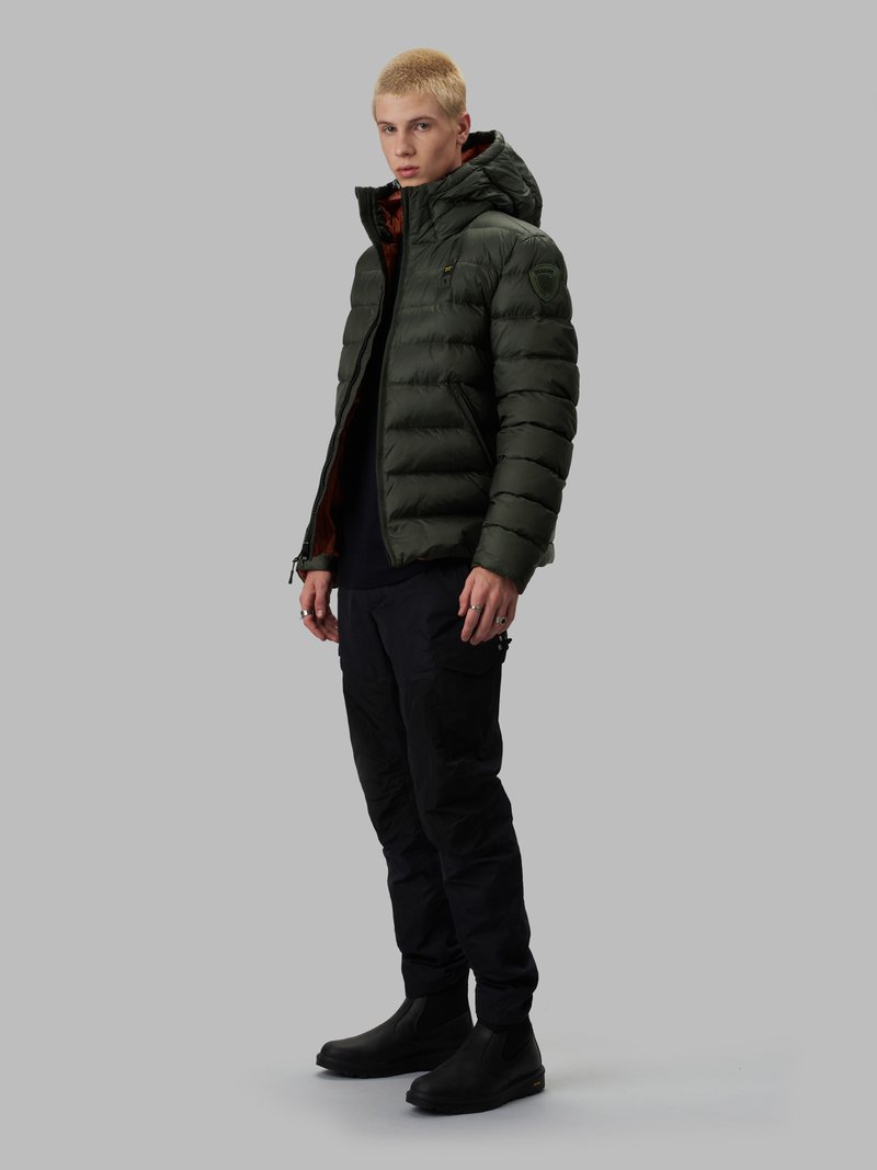 Blauer BLAUER PIUMINO CON CAPPUCCIO SERGIO - Giubbino